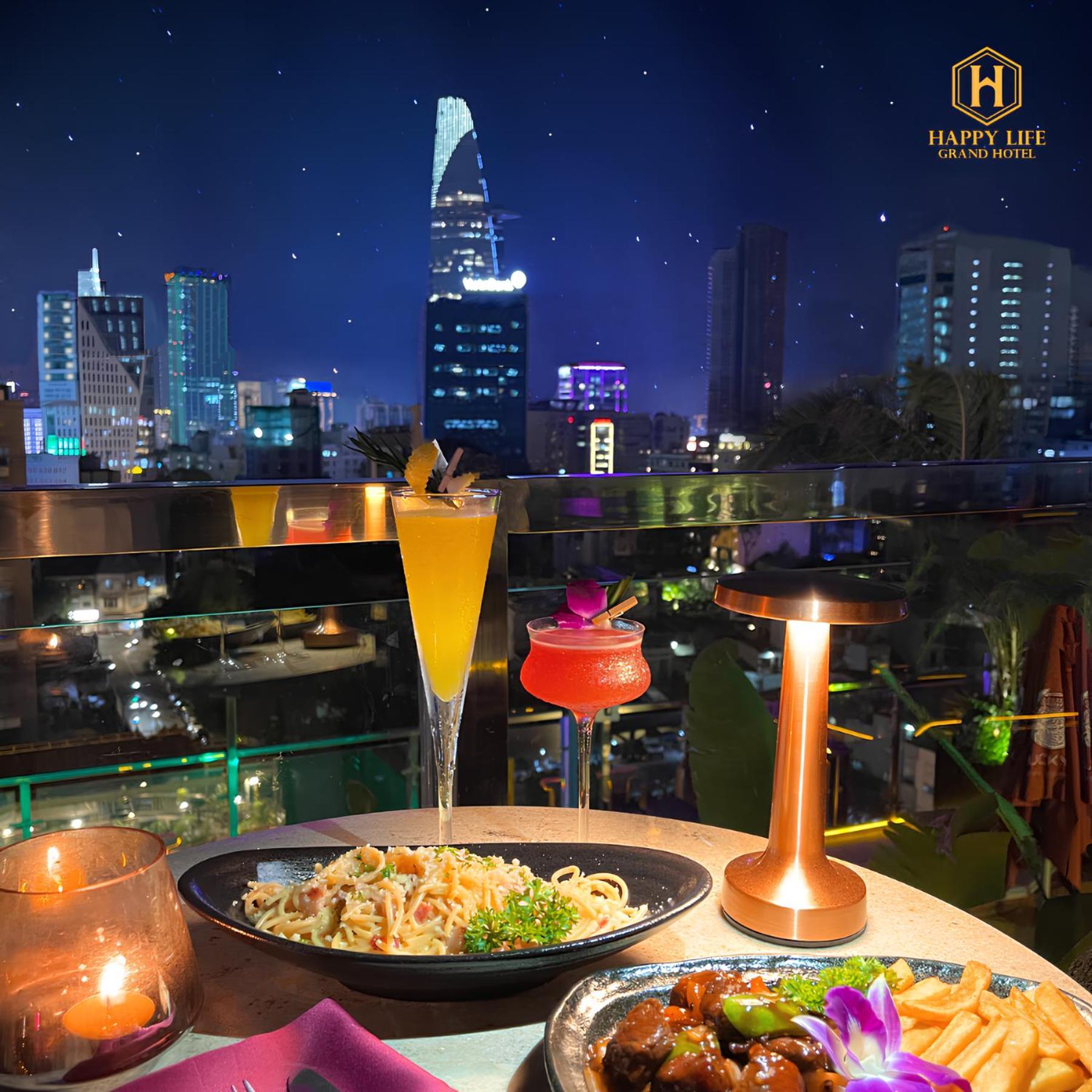 Happy Life Grand Hotel & Rooftop Skybar Ho Chi Minh Zewnętrze zdjęcie